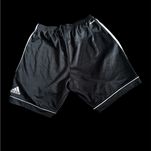 Adidas Black Athletic Shorts Lightweight Performance - Picture 1 of 7
